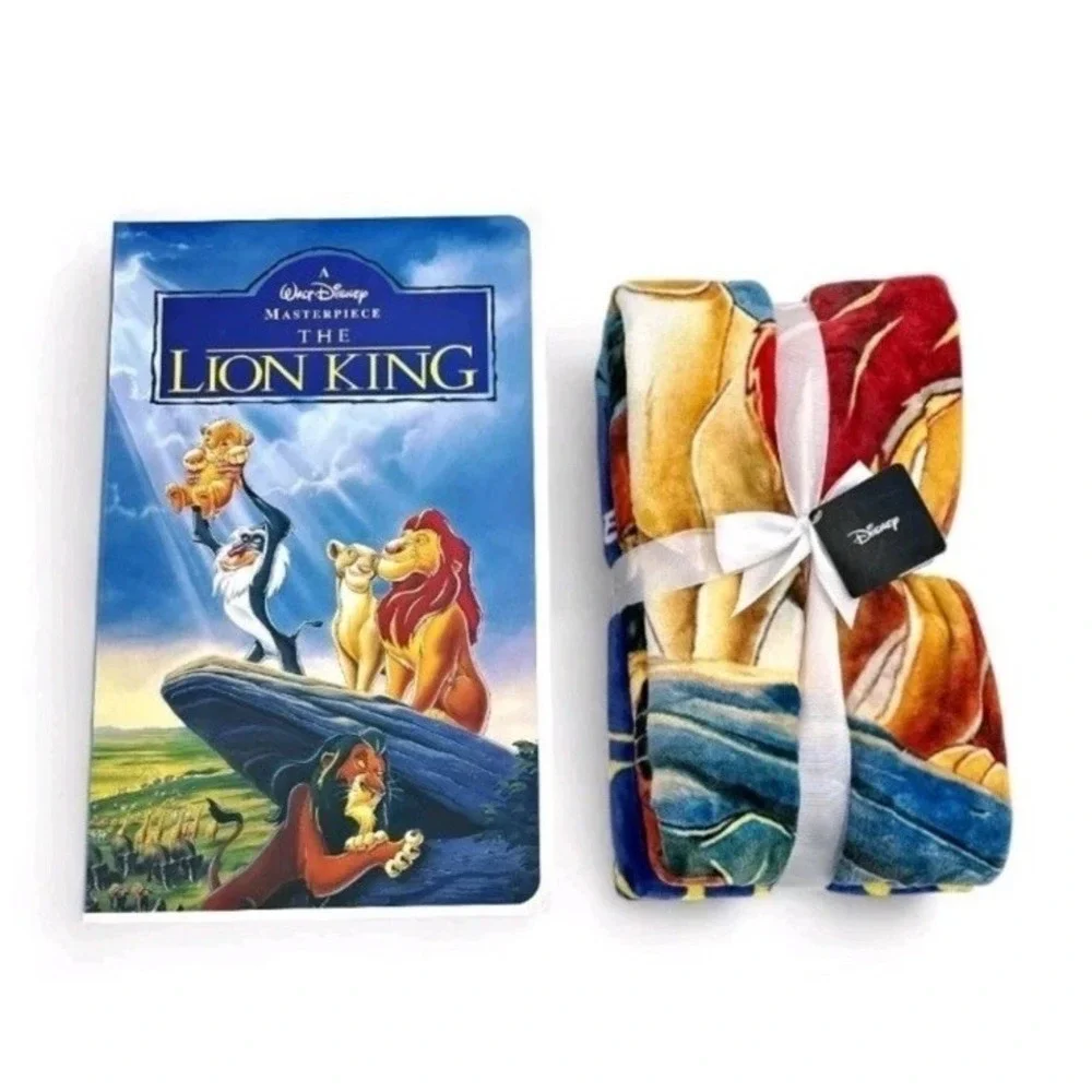 Disney The Lion King Classic VHS Boxed Silk Touch Throw Blanket 50